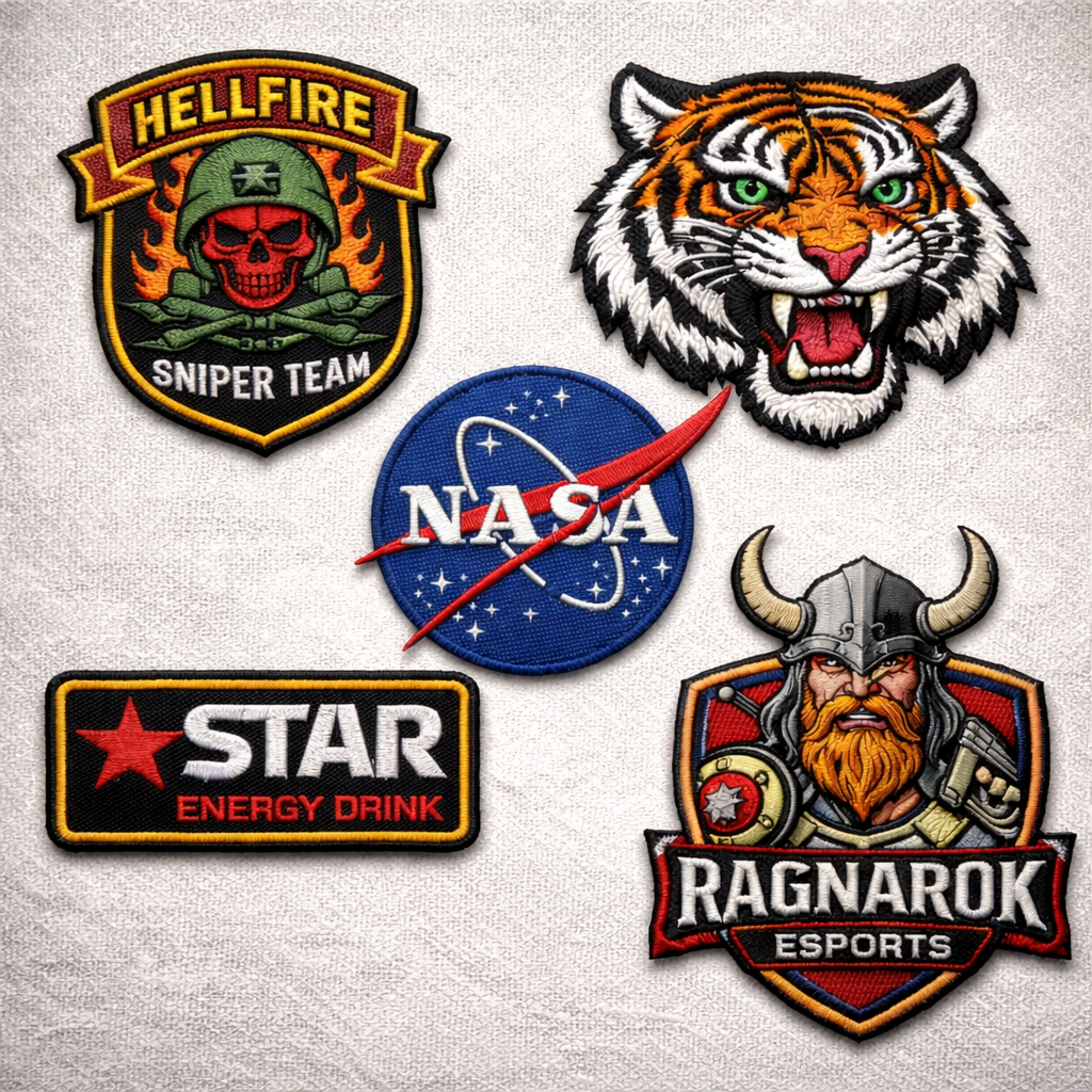 Özel Tasarım Logo, Patch