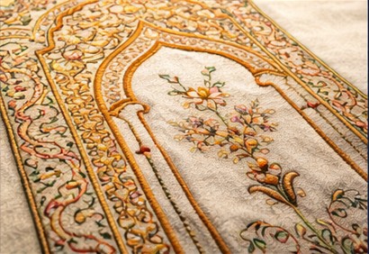 Nakış detay çalışması